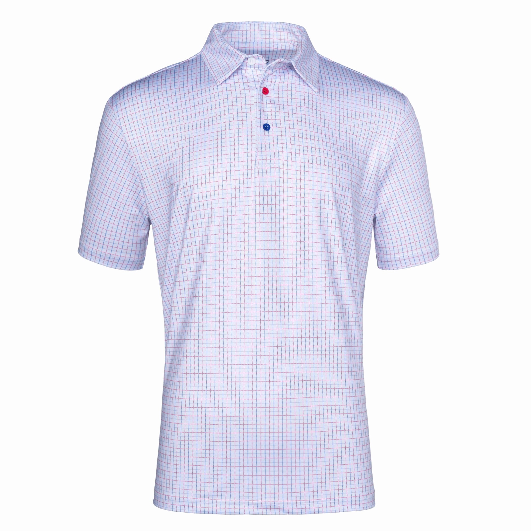 Birdie Threads - Red White & Blue Polo
