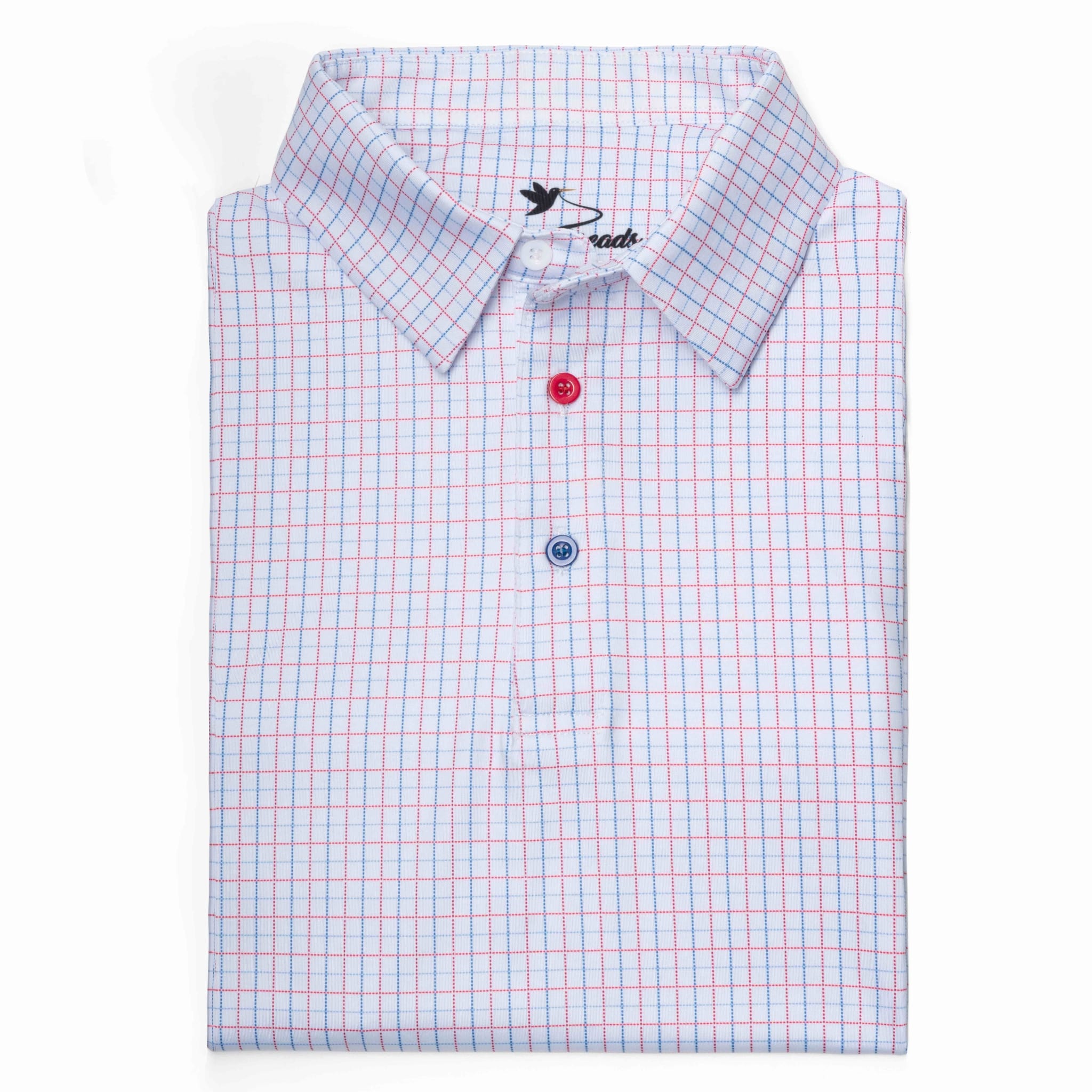 Birdie Threads - Red White & Blue Polo