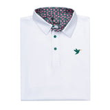 White Azalea Polo - Birdie Threads