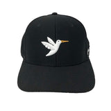 Birdie Threads Black Hat White Birdie