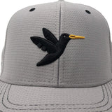 Birdie Threads - Grey Hat Black Birdie - Birdie Threads