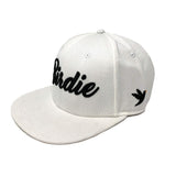 Birdie Hat - White on Black - Birdie Threads