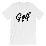 Golf T-Shirt - White - Birdie Threads