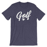 Golf T-Shirt - Heather Midnight Navy - Birdie Threads