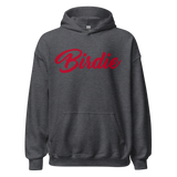 Birdie Threads Hoodie - Grey / Red