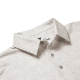 The Sandbar polo — collar detail