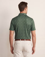 The Palms polo on model — back view