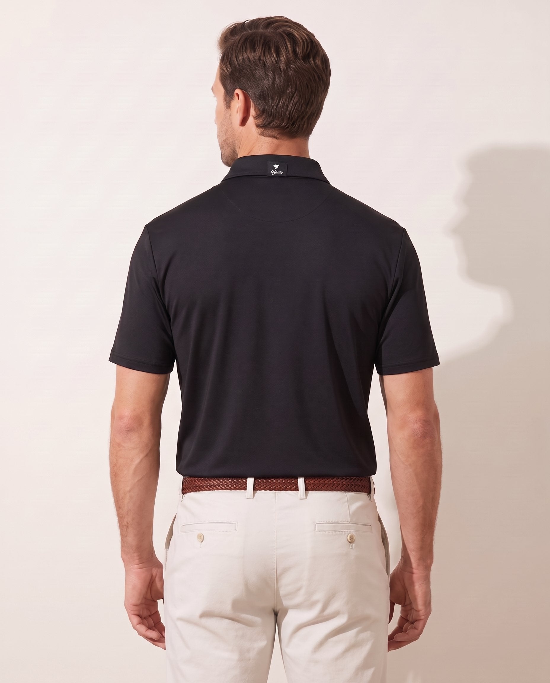 The Punalu'u Polo on model — back view