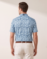 All Eyes On Me polo on model — back view