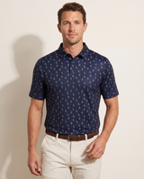 Smooth Sailing polo on model — front view