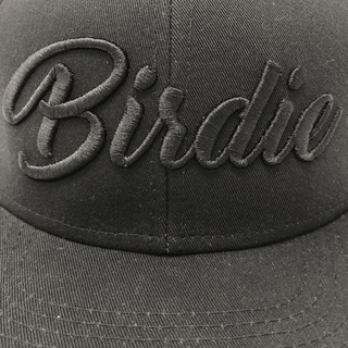 Birdie Hat - Black On Black - Birdie Threads