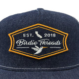 Birdie Threads - Gold Denim Hat - Birdie Threads