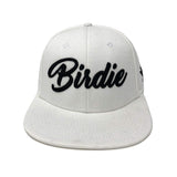 Birdie Hat - White on Black - Birdie Threads