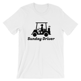 Sunday Driver T-Shirt - White - Birdie Threads