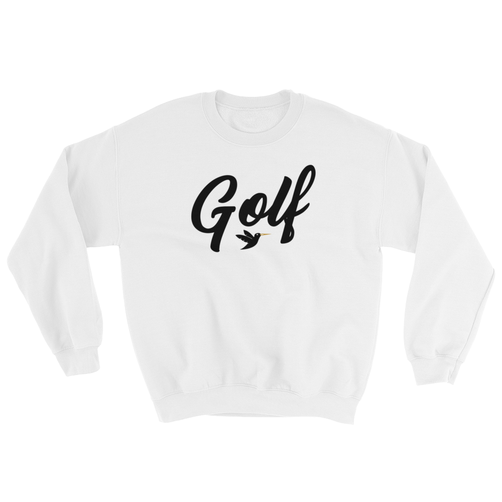 Golf Sweatshirt - White - Birdie Threads