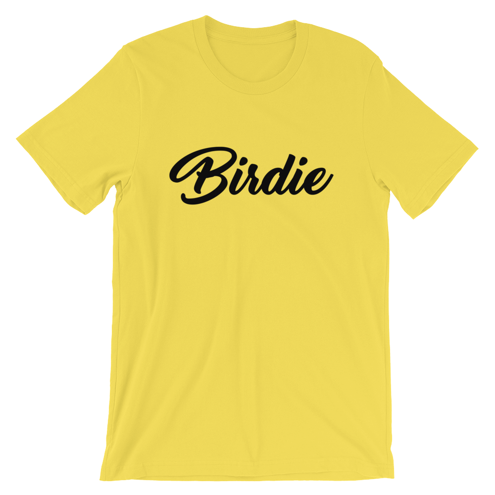Birdie T-Shirt - Yellow - Birdie Threads