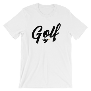 Golf T-Shirt - White - Birdie Threads