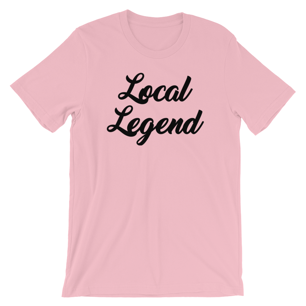 Local Legend T-Shirt - Pink - Birdie Threads