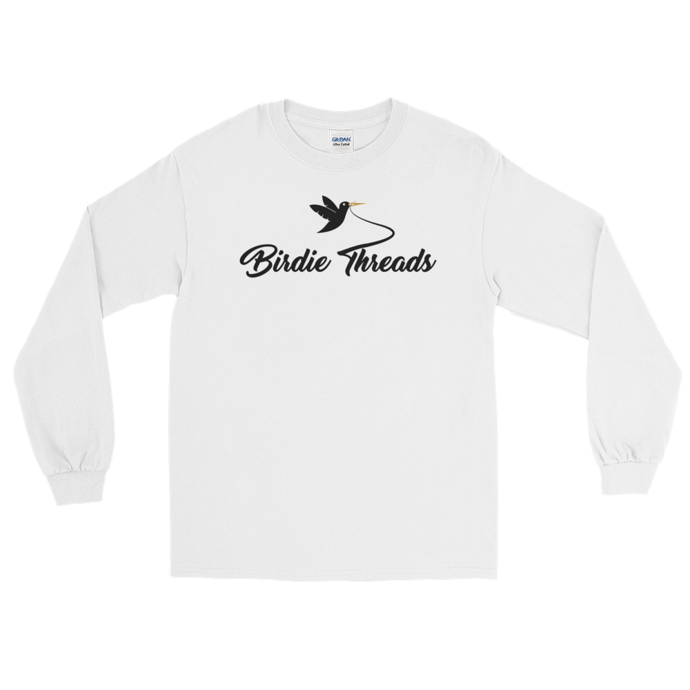 Birdie Threads Long Sleeve T-Shirt - White - Birdie Threads