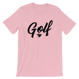 Golf T-Shirt - Pink - Birdie Threads
