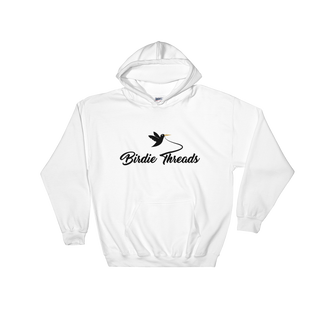 Birdie Threads Hoodie - White - Birdie Threads