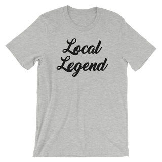 Local Legend T-Shirt - Athletic Heather - Birdie Threads