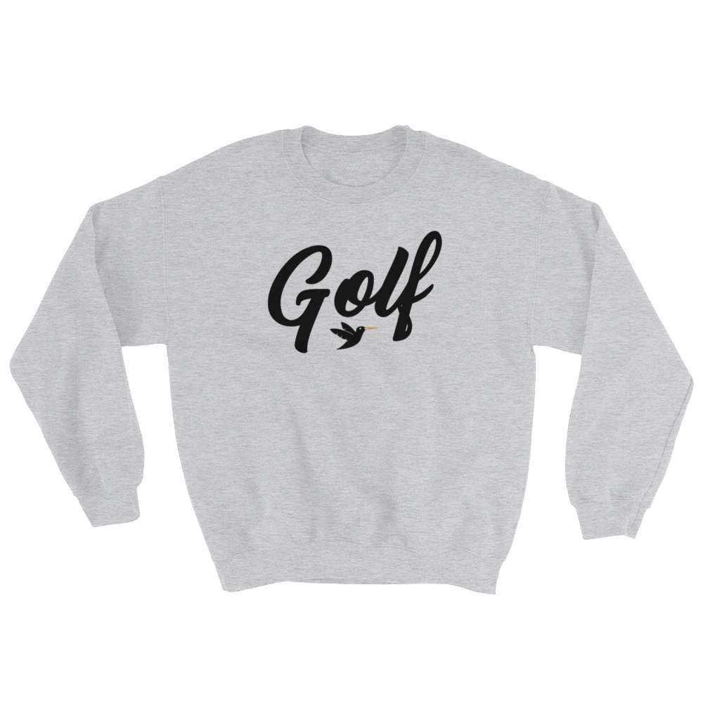 Golf Sweatshirt - Sport Grey - Birdie Threads