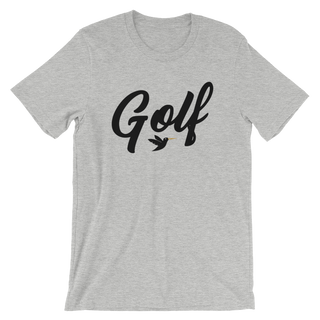 Golf T-Shirt - Athletic Heather - Birdie Threads