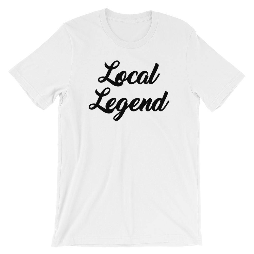 Local Legend T-Shirt - White - Birdie Threads