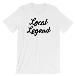Local Legend T-Shirt - White - Birdie Threads