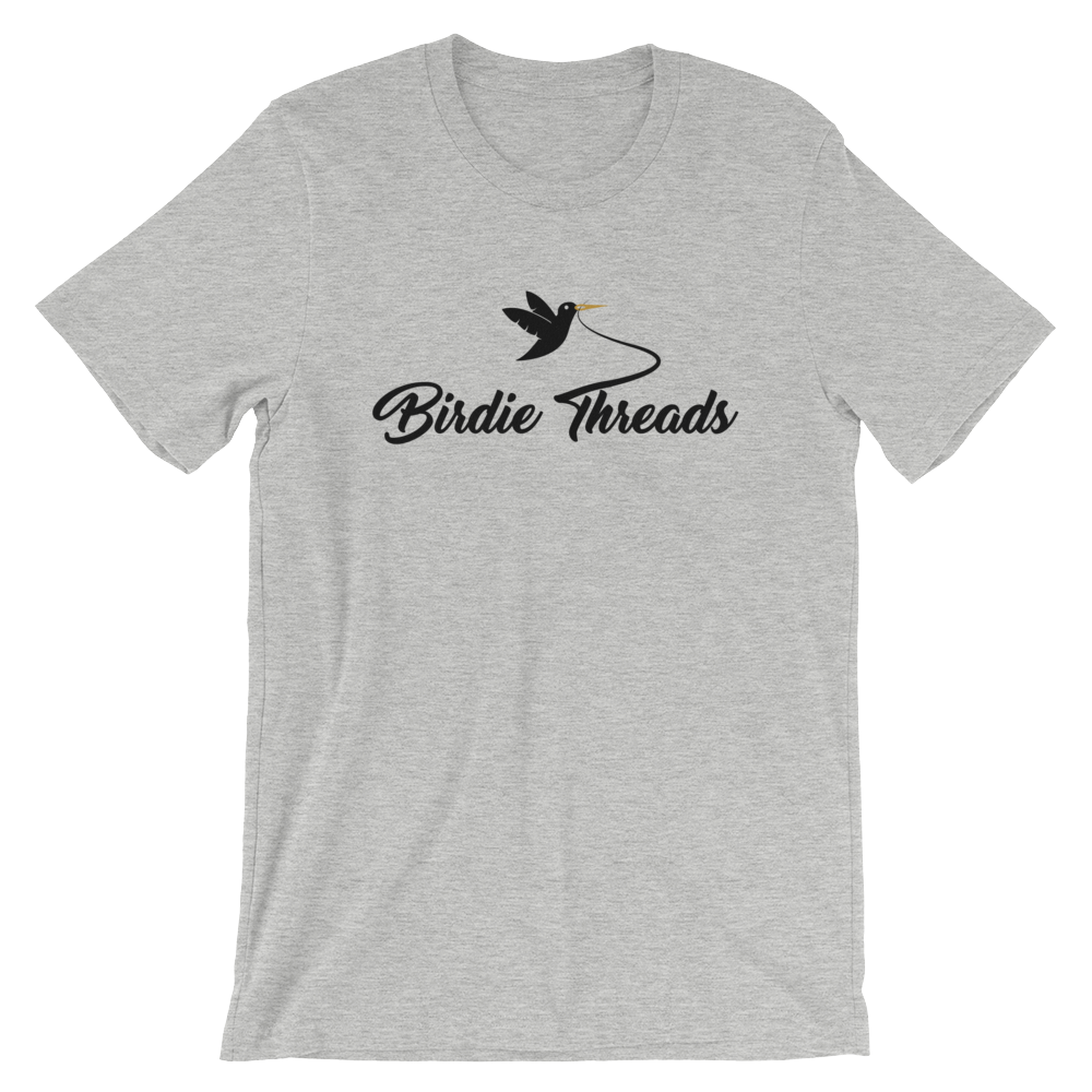 Birdie Threads Unisex T-Shirt - Athletic Heather - Birdie Threads