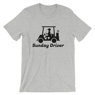Sunday Driver T-Shirt - Athletic Heather - Birdie Threads