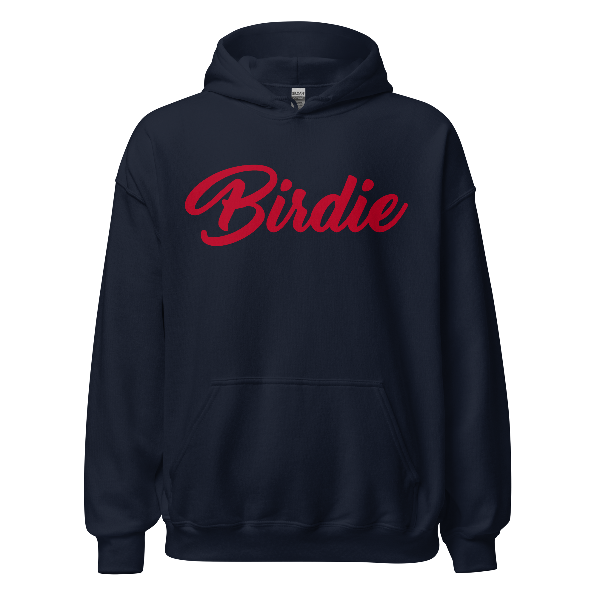 Birdie Threads Hoodie - Navy / Red