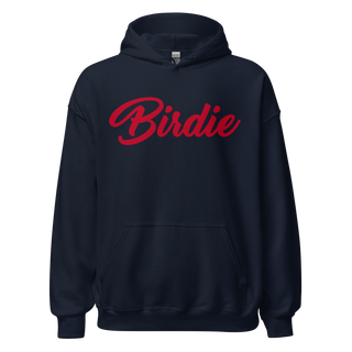 Birdie Threads Hoodie - Navy / Red