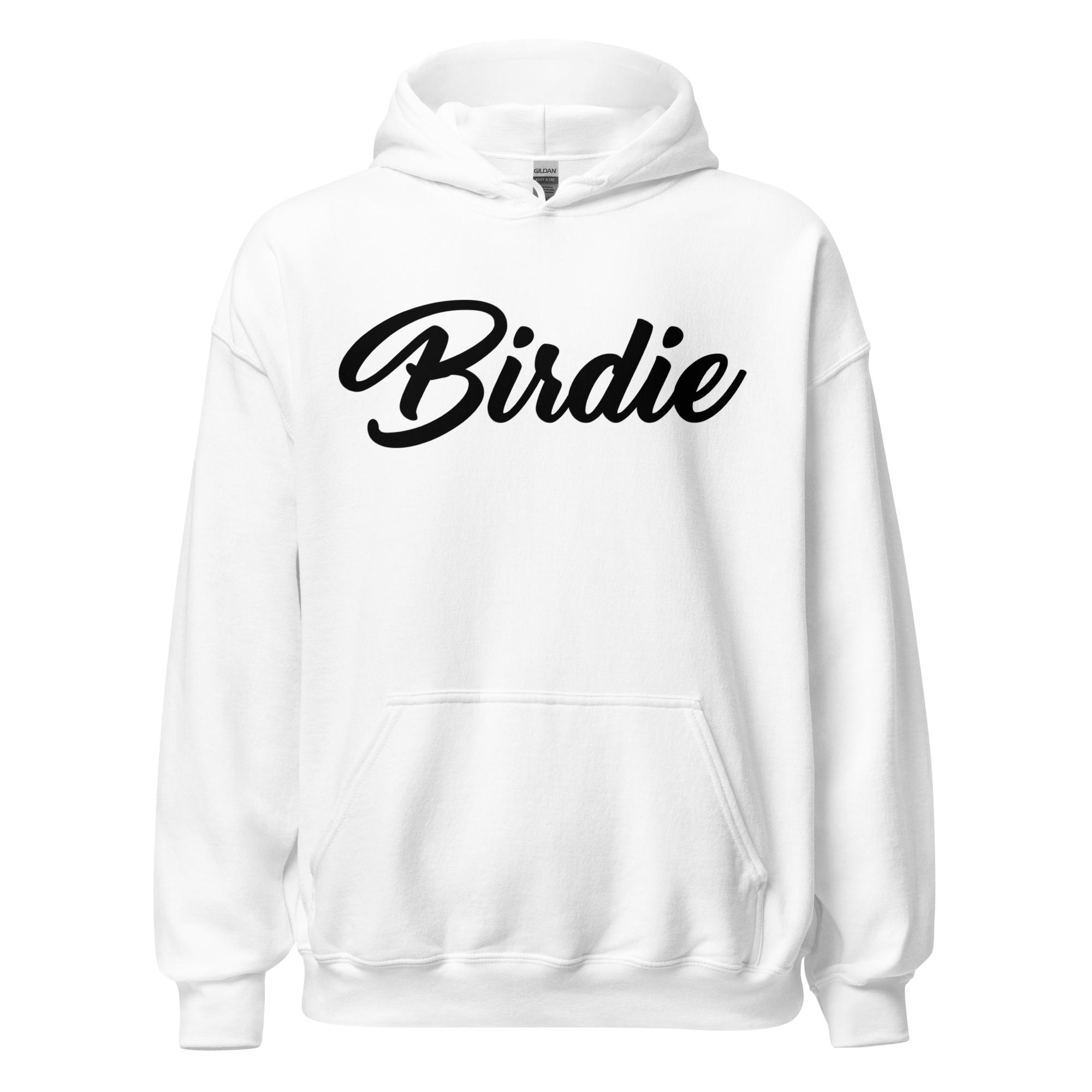 Birdie Threads Hoodie - White / Black